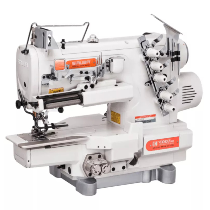 SIRUBA C007KD-W122-356 CH CL DCKU Coverstitch Machine