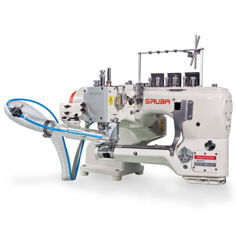 SIRUBA D007S-460-02 ET AK AW7 Autolap Sewing Machine