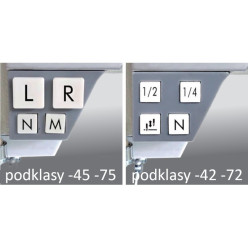 Stebnówka SIRUBA DT828L-42-064 ML C